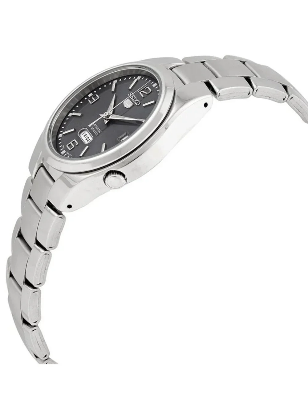 NWT Seiko 5 Automatic Grey Dial Men's Watch